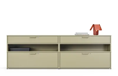 Embru e Q Modulsystem Sideboard Silvergray