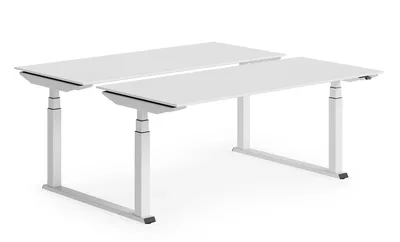Embru eq twin table light weiss