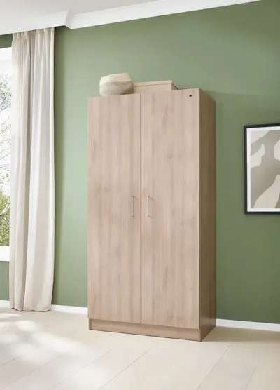 Embru Pflege Stiegelmeyer Familienzimmer Schrank Adrano Holz hell