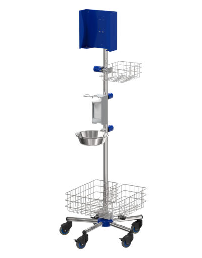 Embru spitalbedarf hygienecenter blau