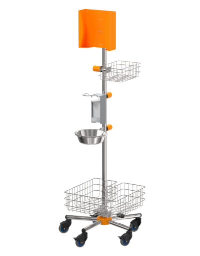 Embru spitalbedarf hygienecenter orange