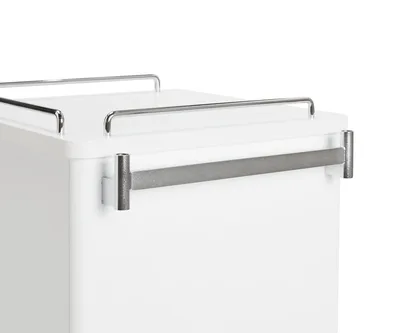 Embru Pflege Einrichtung Nachttisch 57 Weiss Reling Detail Lampenhalter