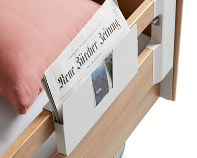 Zeitungshalterung