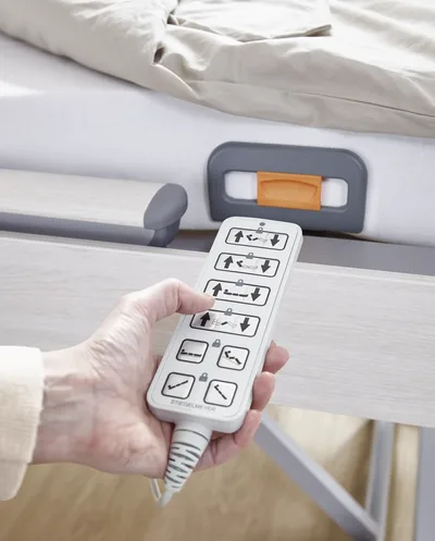 Embru stiegelmeyer niedrigpflegebett tereno handschalter
