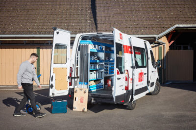 Servicefahrzeug Kundendienst