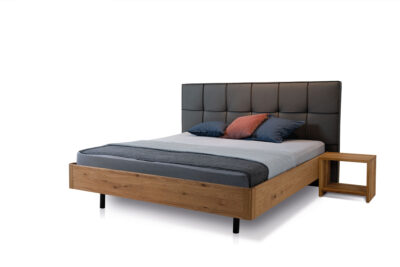 Embru Bett Lueoend 253 Leder schwarz