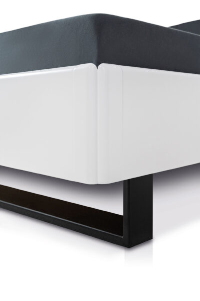 Embru Bett Lueoend 721 schwarz weiss Ecke