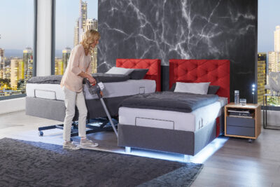Kirchner Komfortbett Milano Boxlike staubsaugen