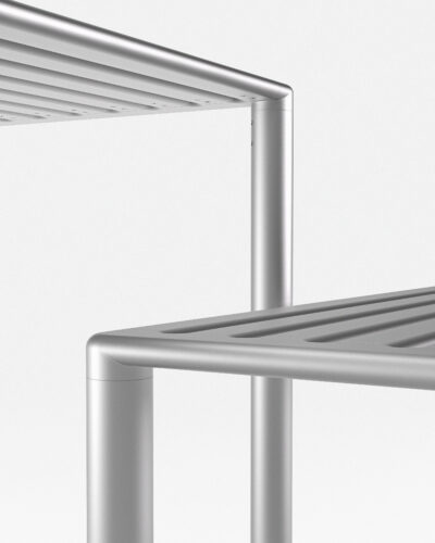 Embru gartenmoebel easy aluminium sitzbank detail