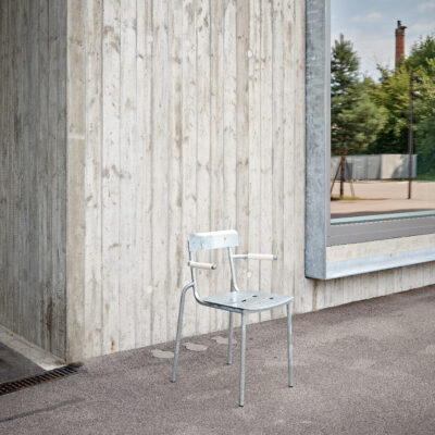 Embru Park Chair Armchair Feuerverzinkt