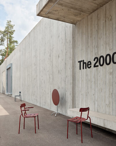 Embru Park Chair Armchair Weinrot Haefeli Tisch Architektur