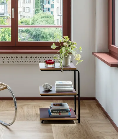 Embru wohnen klassiker Moser Beistelltisch Mood Fenster Sonneggstrasse