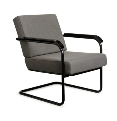 Embru wohnmoebel objektmoebel designklassiker 1435 moser fauteuil rahmen schwarz