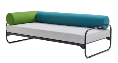 Embru roth bett sofa schwarz seite rollen gruen blau